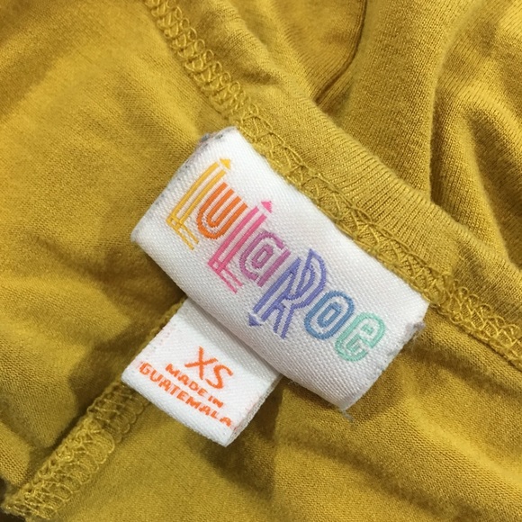 Lularoe Mustard Yellow Maxi Dress - Picture 6 of 7